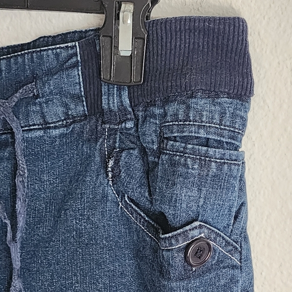 Bugle Boy For Her Denim Shorts Pockets Zip & Button Closure Sz L - Picture 4 of 8